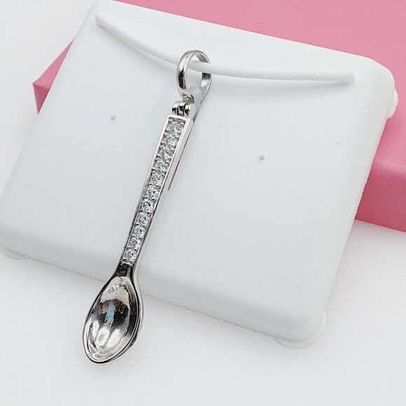 "925 Sterling Silver Cubic Zirconia Pendant, U19254495